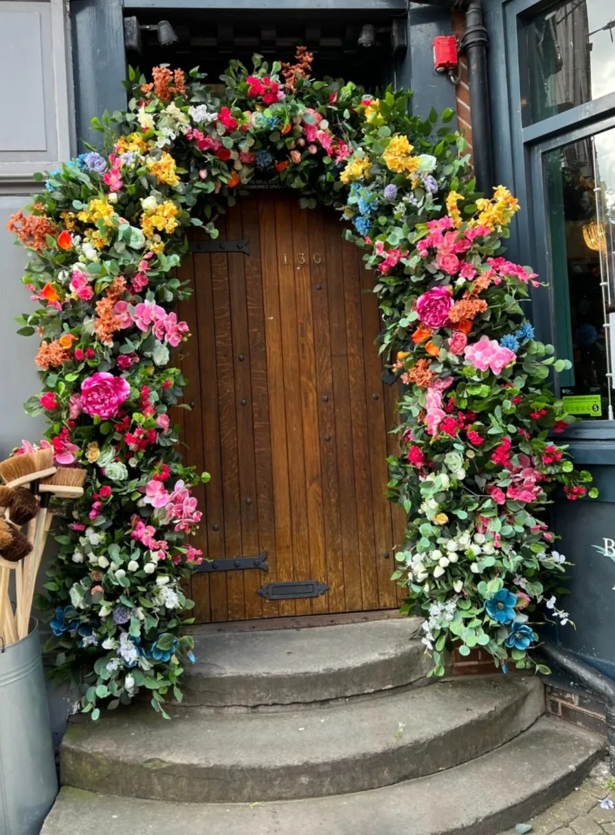 Colorful Flower 6 Foot Garland