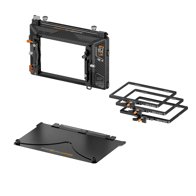 Bright Tangerine Misfit Kick Mk II 3-Stage Matte Box Kit