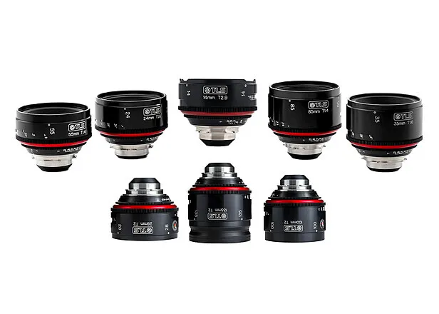 Canon FD / FD-X TLS Rehoused FF PL Lens KIT