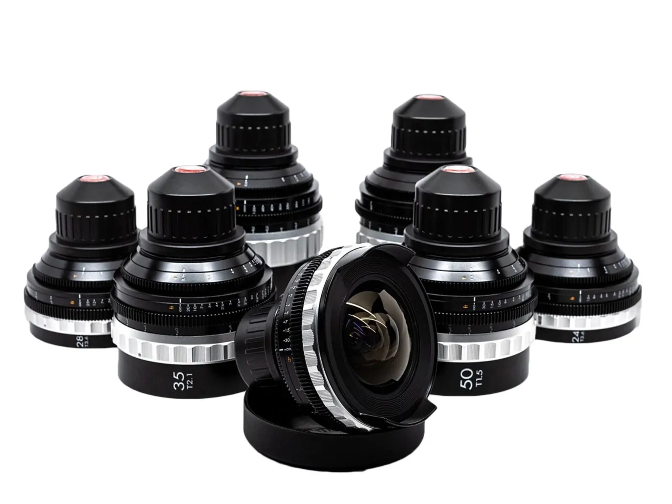 Asahi Takumar FF GL Optics Mk V Rehoused PL Lenses