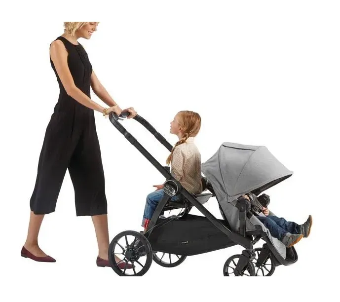 City Lux stroller with Bench (seat up to 45lbs/bench up to 65lbs) (Disneyland Compliant Stroller Rental)