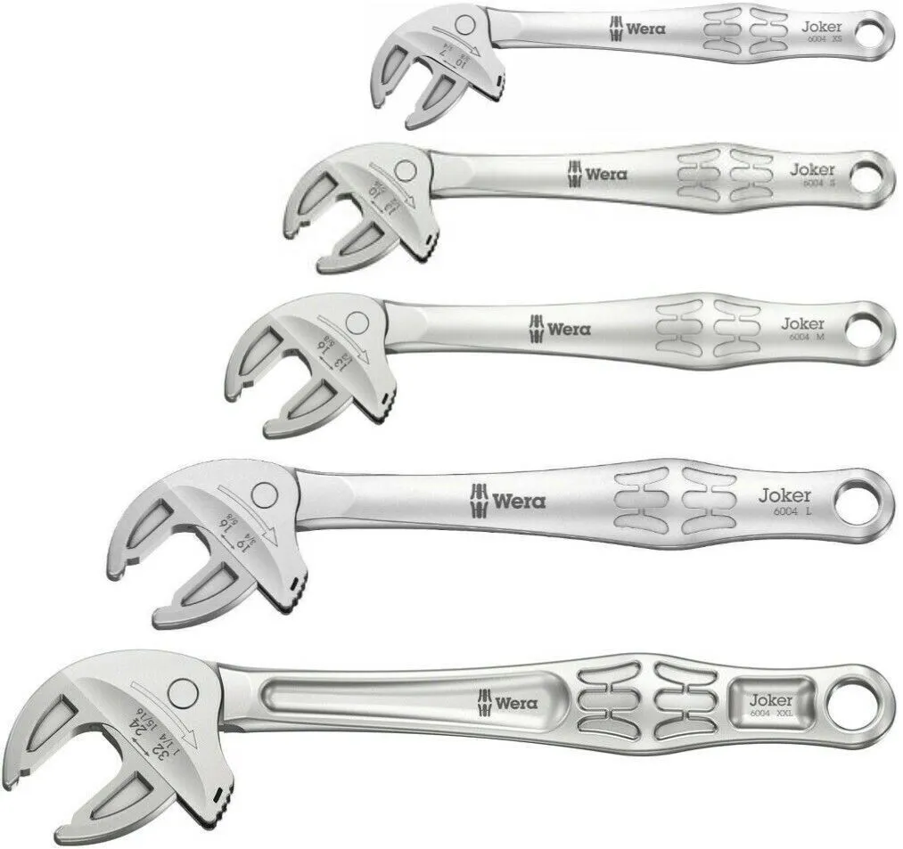 Wera Adjustable Spanner Set