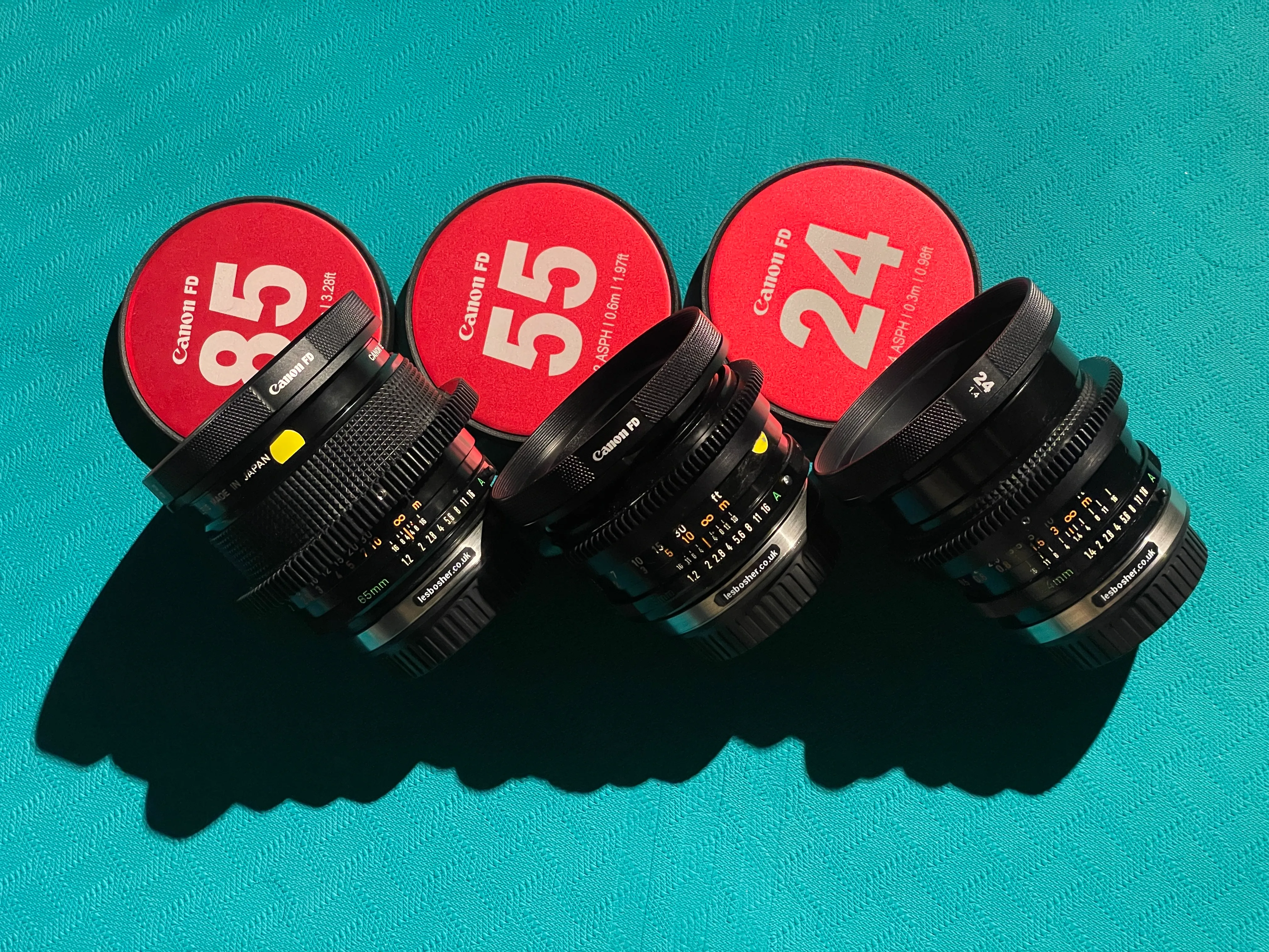 Canon FD-K35 Aspherical S.S.C (24,55,85)mm