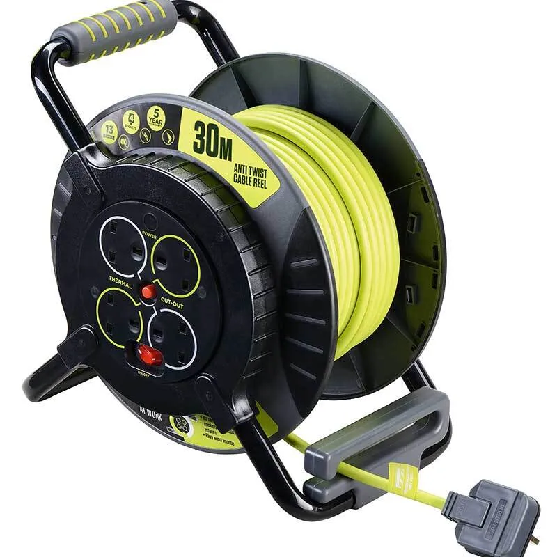 13A 4 Gang 30M Drum