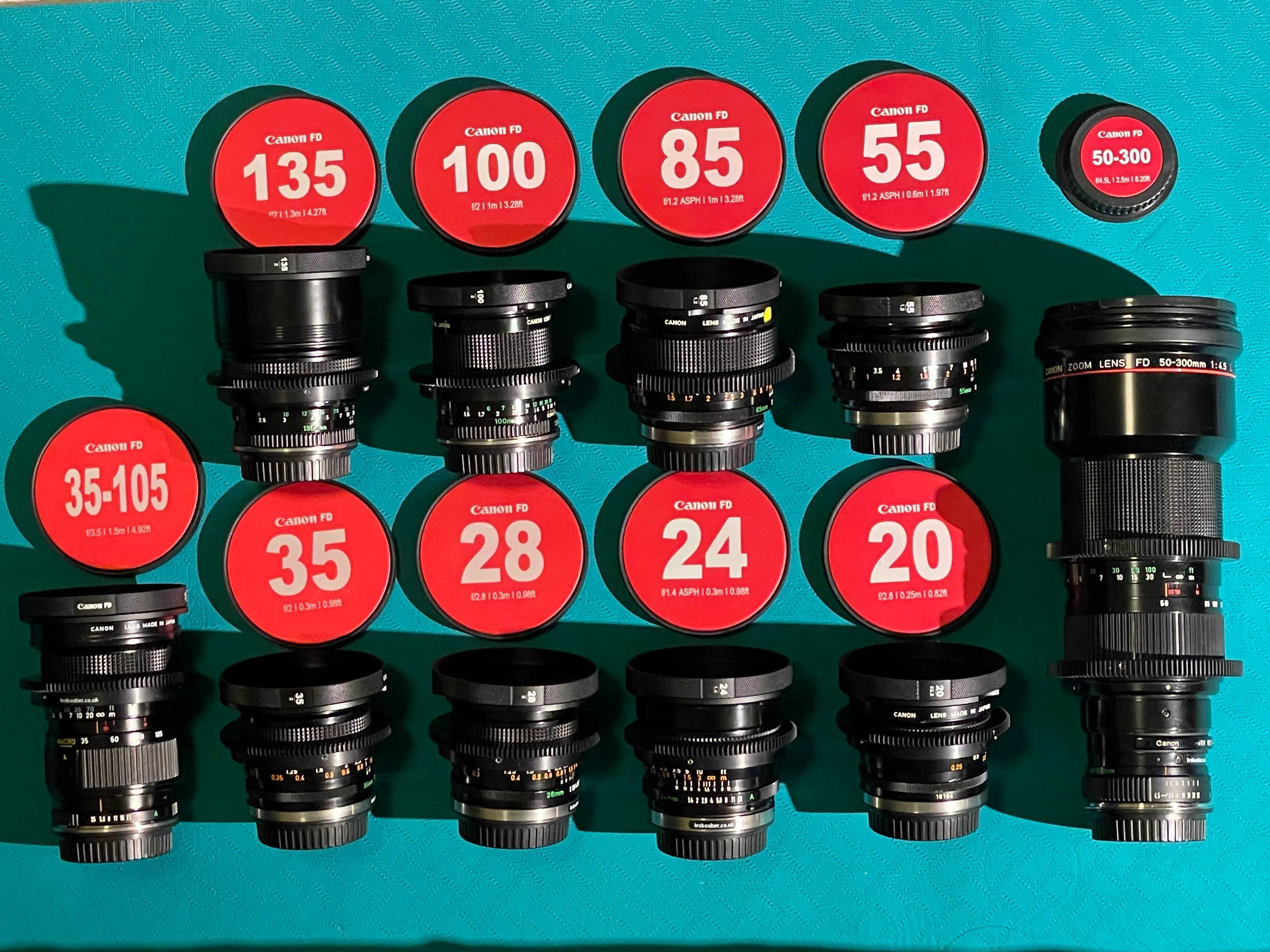 Canon FD K35 Master Kit