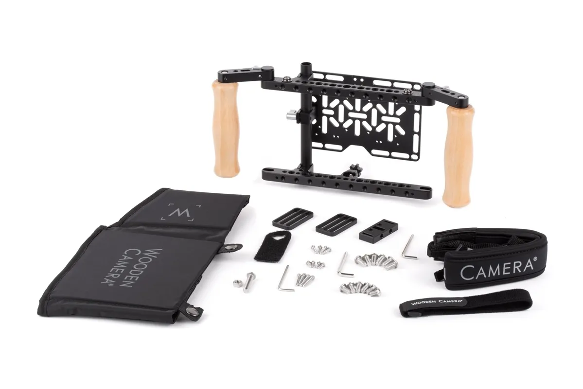 Wooden Camera monitor cage v2