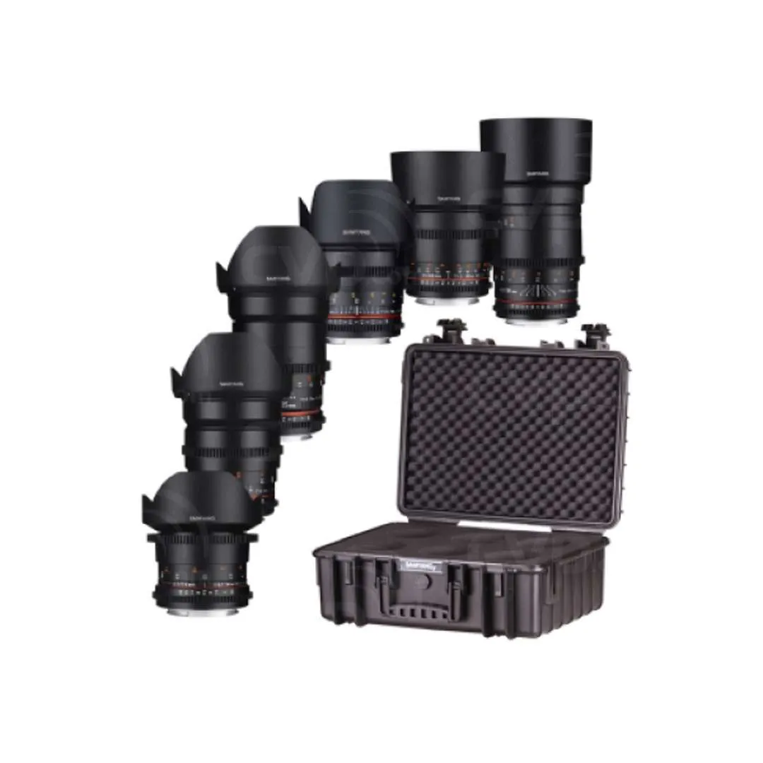 Samyang VDSLR MK2 6 Lens Kit - FE