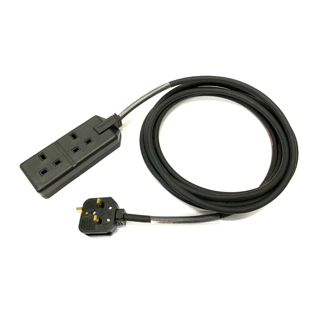 13A 2 Gang Extension Cable 10M 