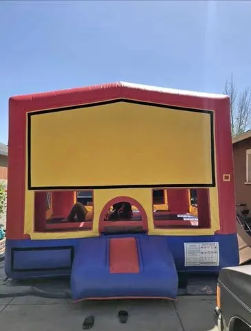  #27 Red Fun house with hoops