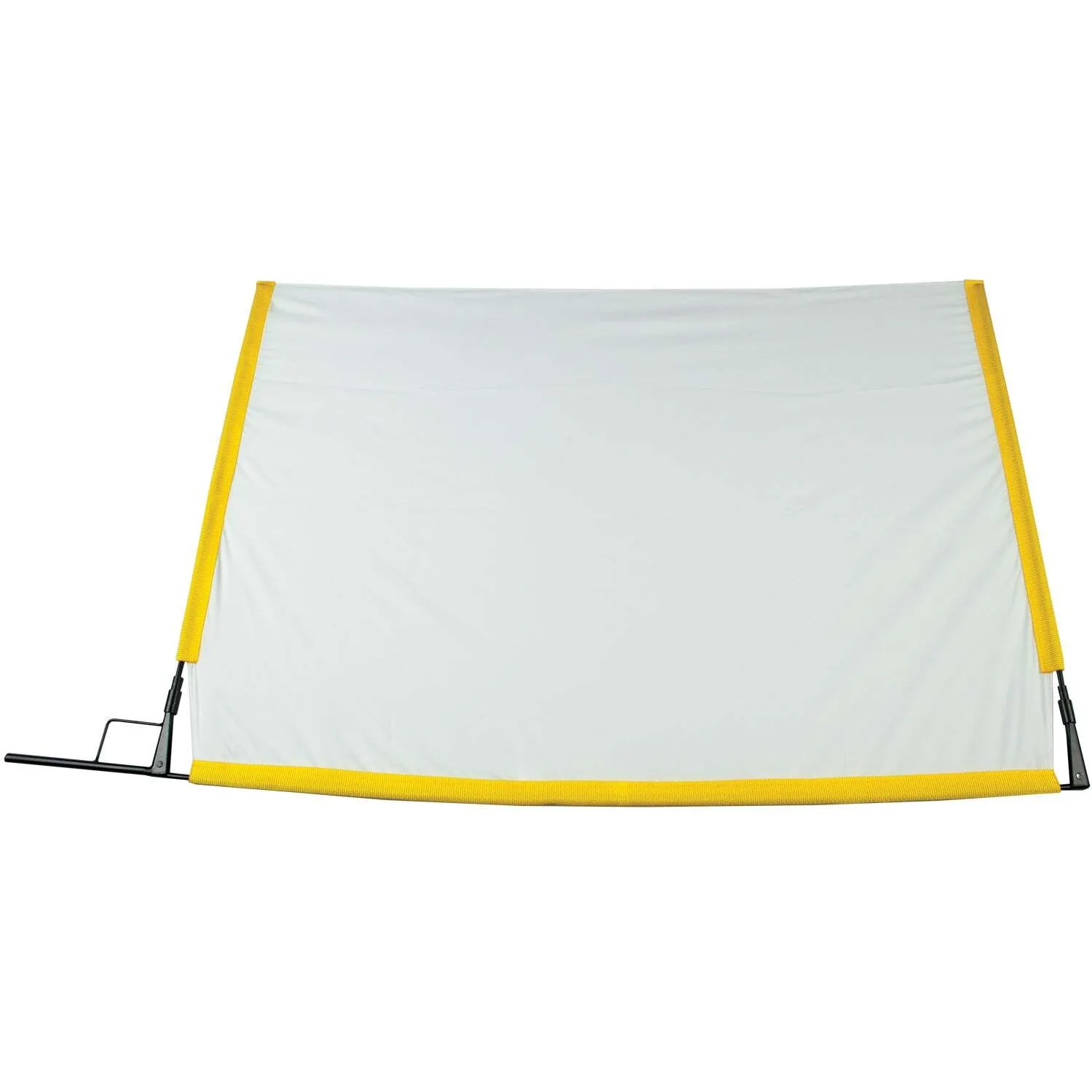 Hvid double silk - 30x22" Gul ramme (3)