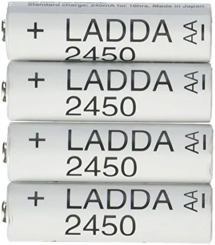 Genopladelige AA batterier (34)