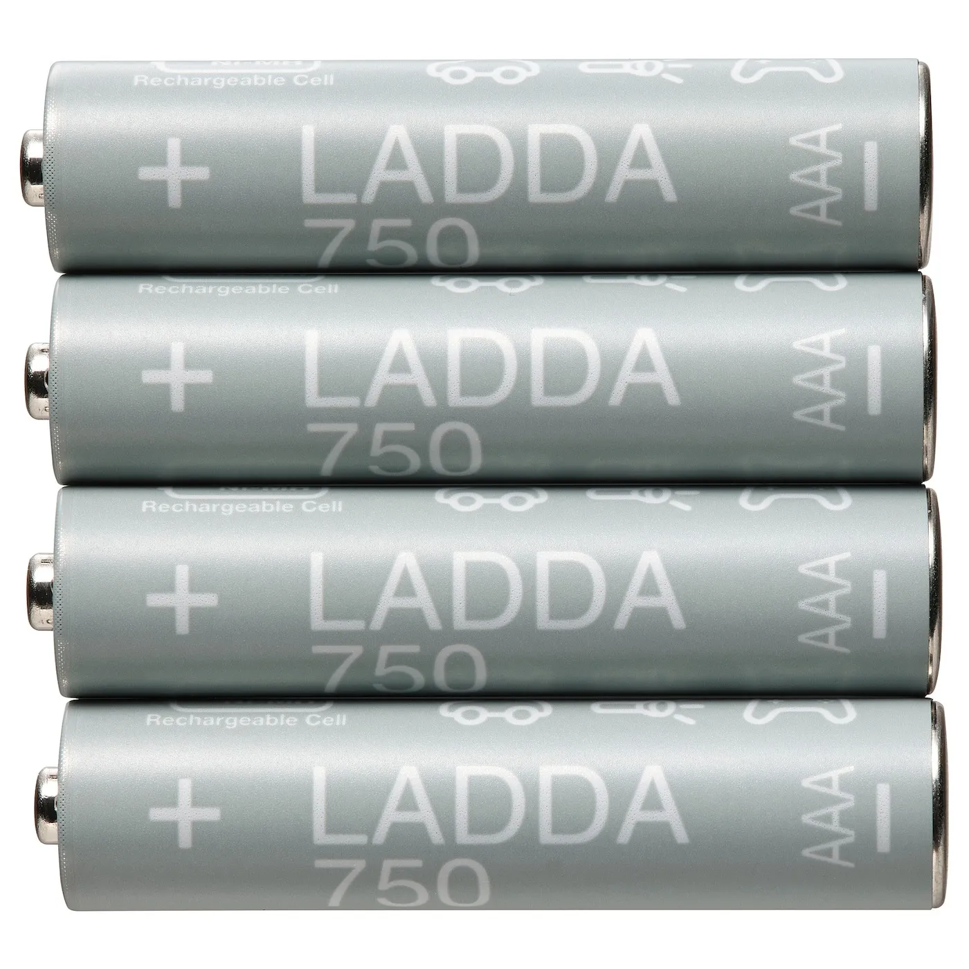 Genopladelige AAA batterier (10)