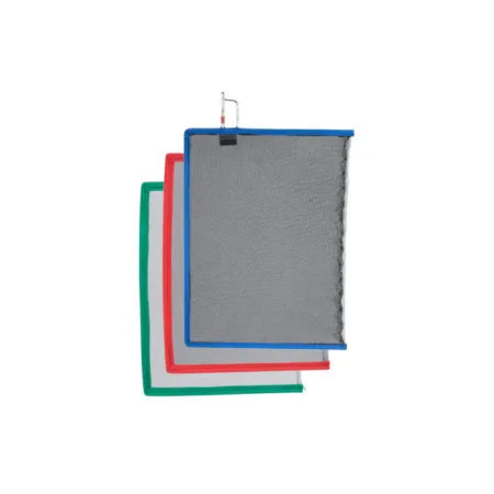 Sort Tripple net - 36x22" Blå ramme (1)