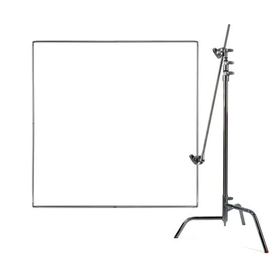 Panel Frame (hvid, sort, 1/2 grid) - 72x42" (1)