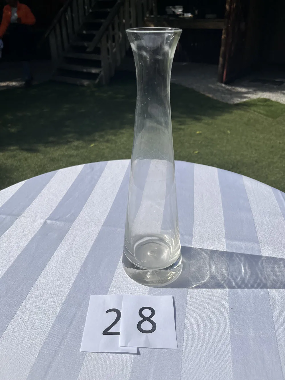 Vase - Tall and Narrow - Clear