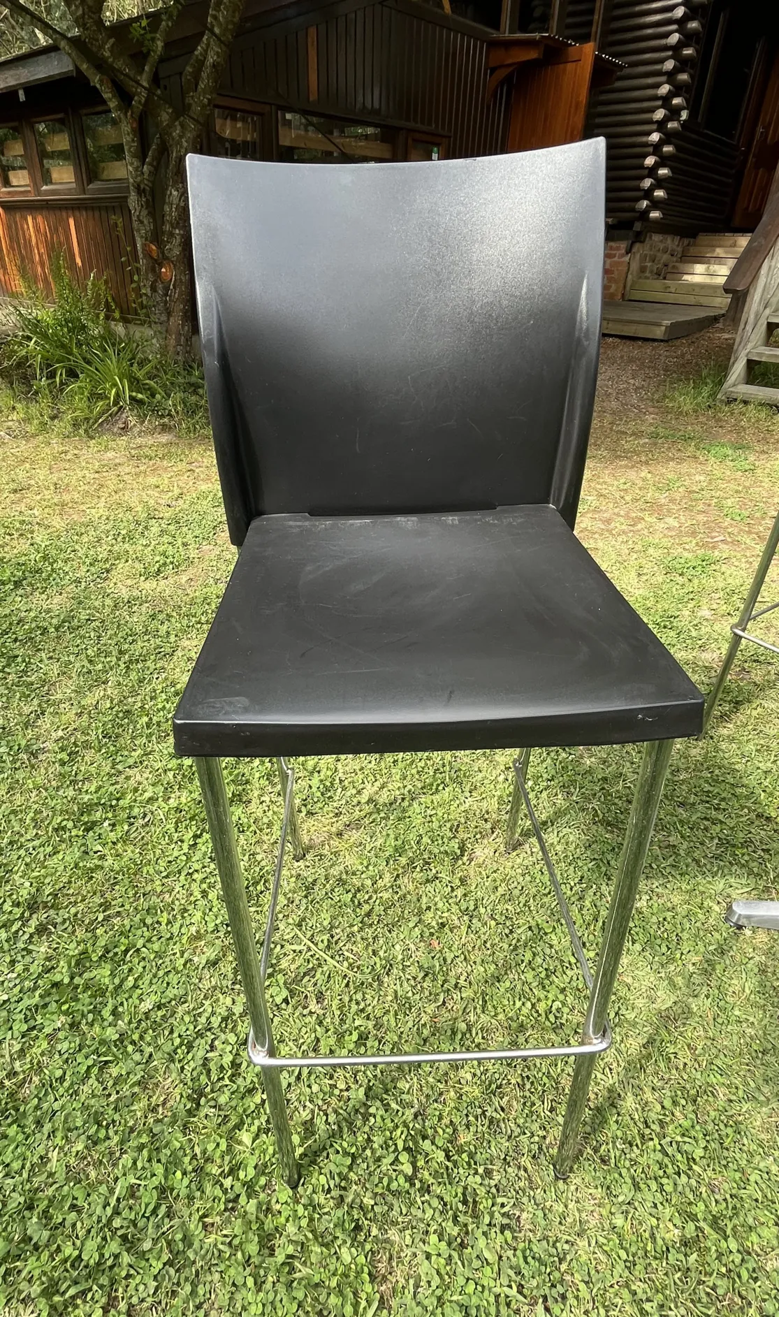 Chair - Chrome COCKTAIL Regis Black Seat