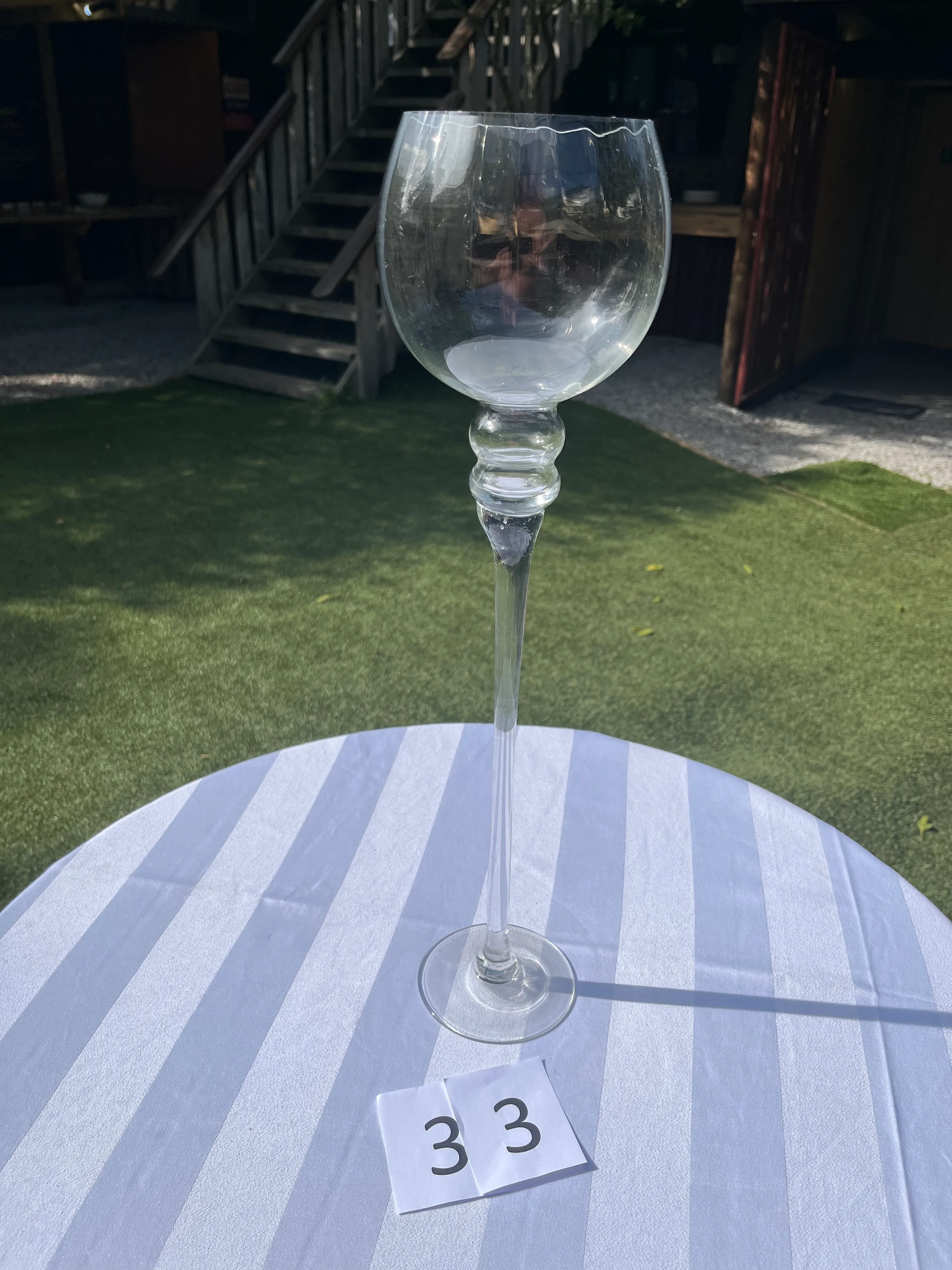 Vase/ Sweetie Jar - Spanish Wine - Tall