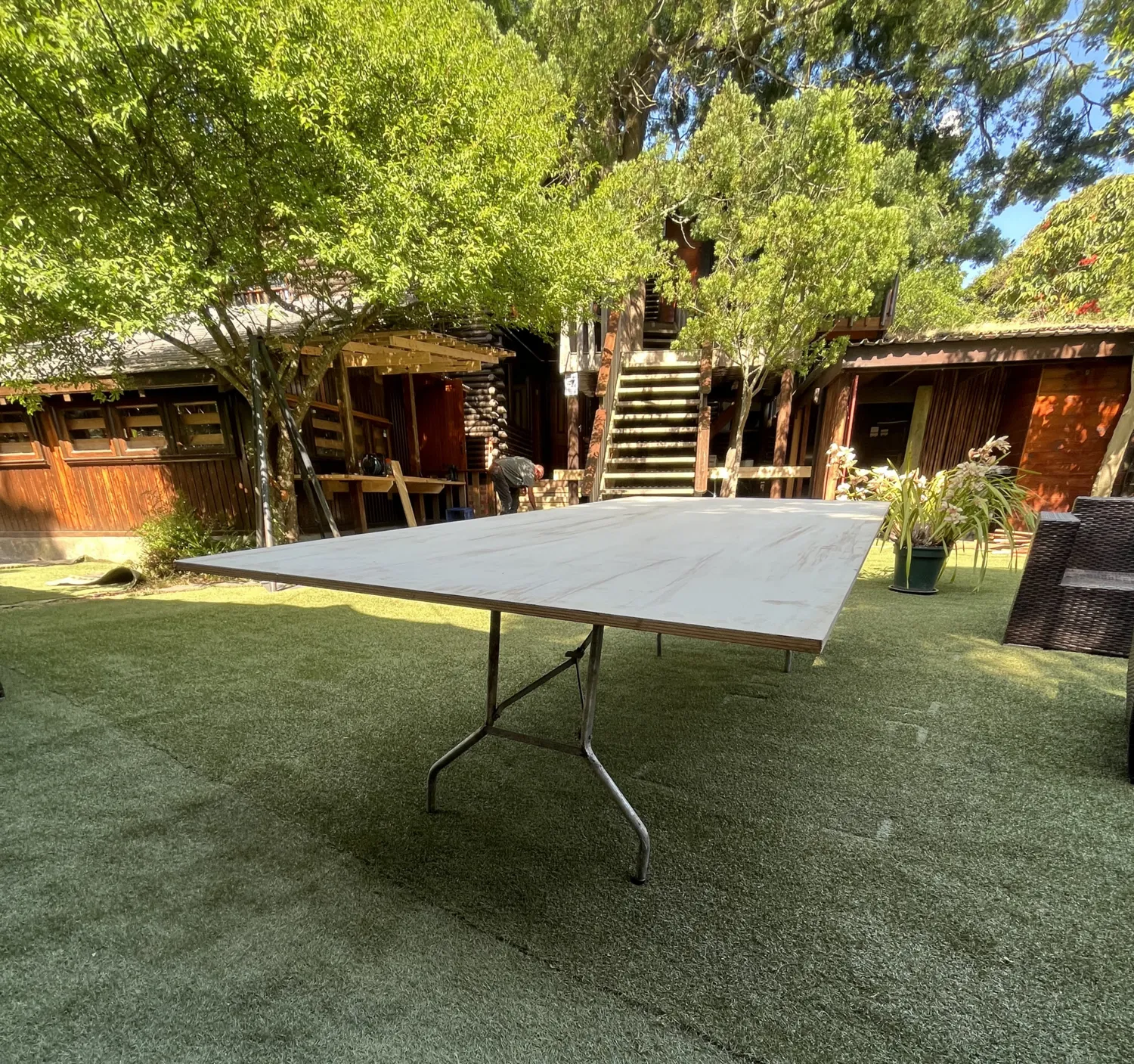 ShutterBoard & Trestle Table Combo