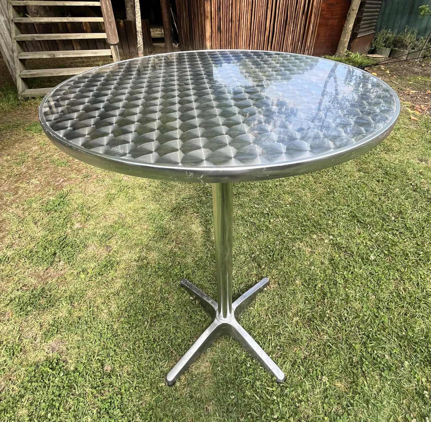 Table - COCKTAIL Diablo Aluminium Stainless Steel 
