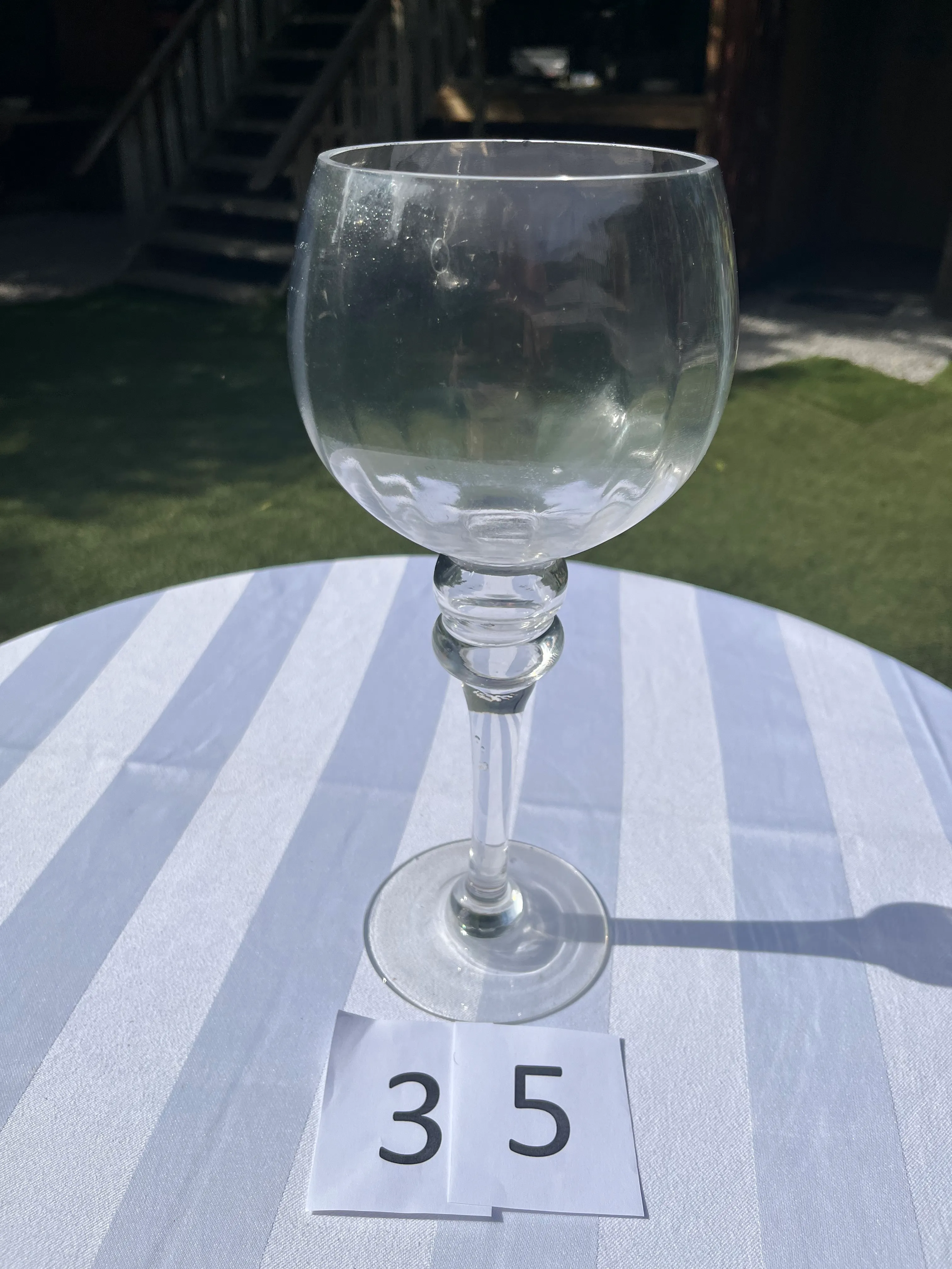 Vase/ Sweetie Jar - Spanish Wine - Short