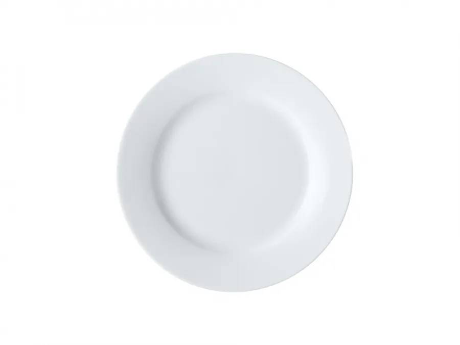 White Basics Rim Side Plate - 19cm