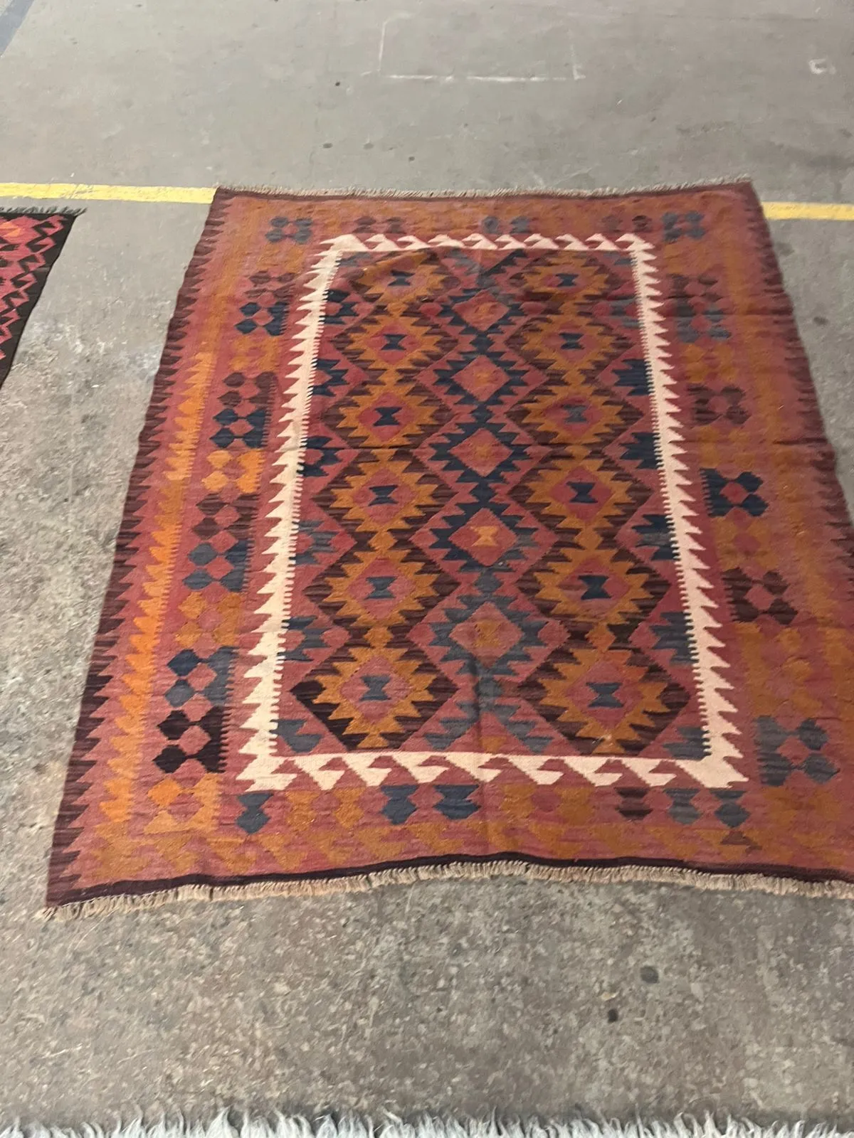Carpet Rug - Afghan Brown