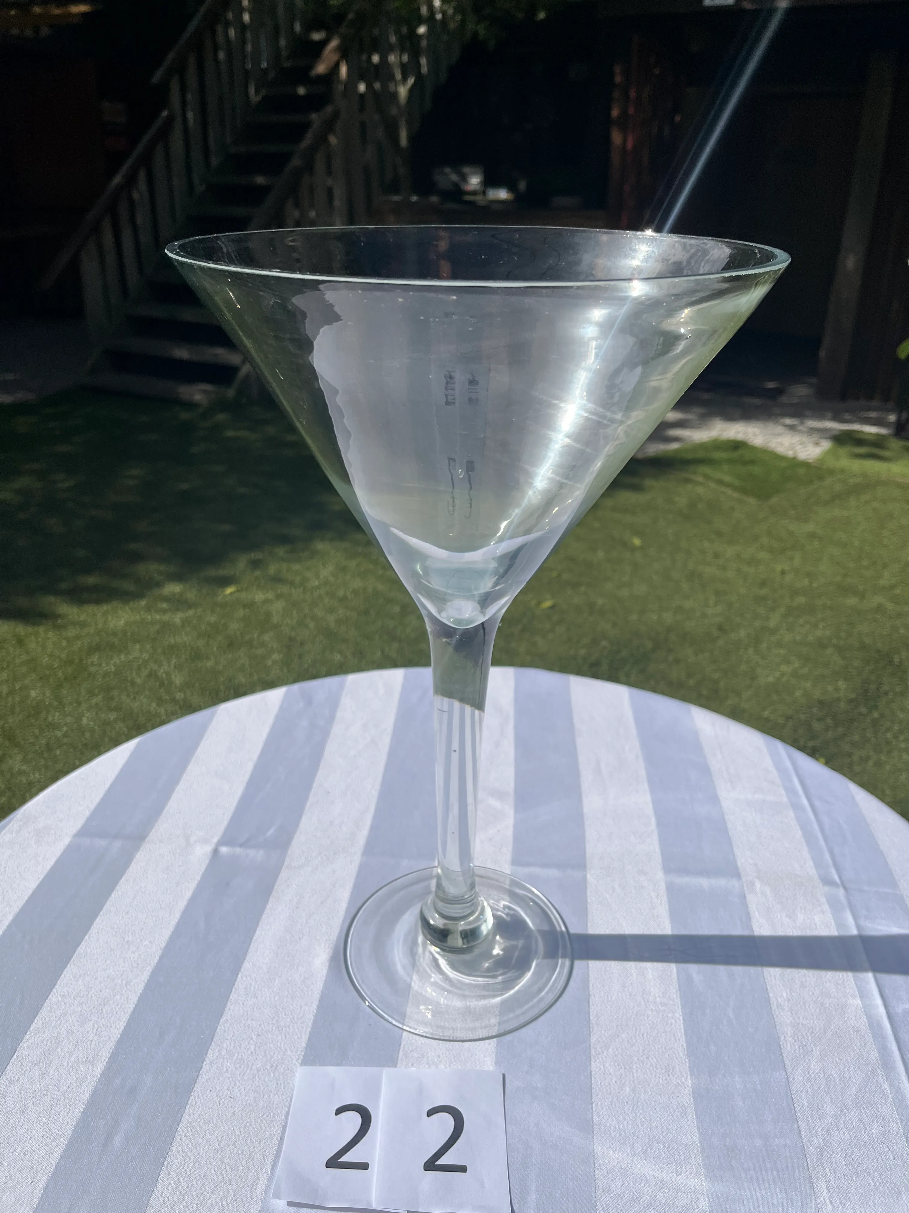 Sweetie Jar - Martini Clear - medium height