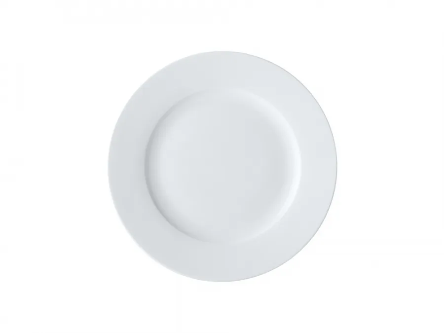 White Basics Rim Dinner Plate - 27cm