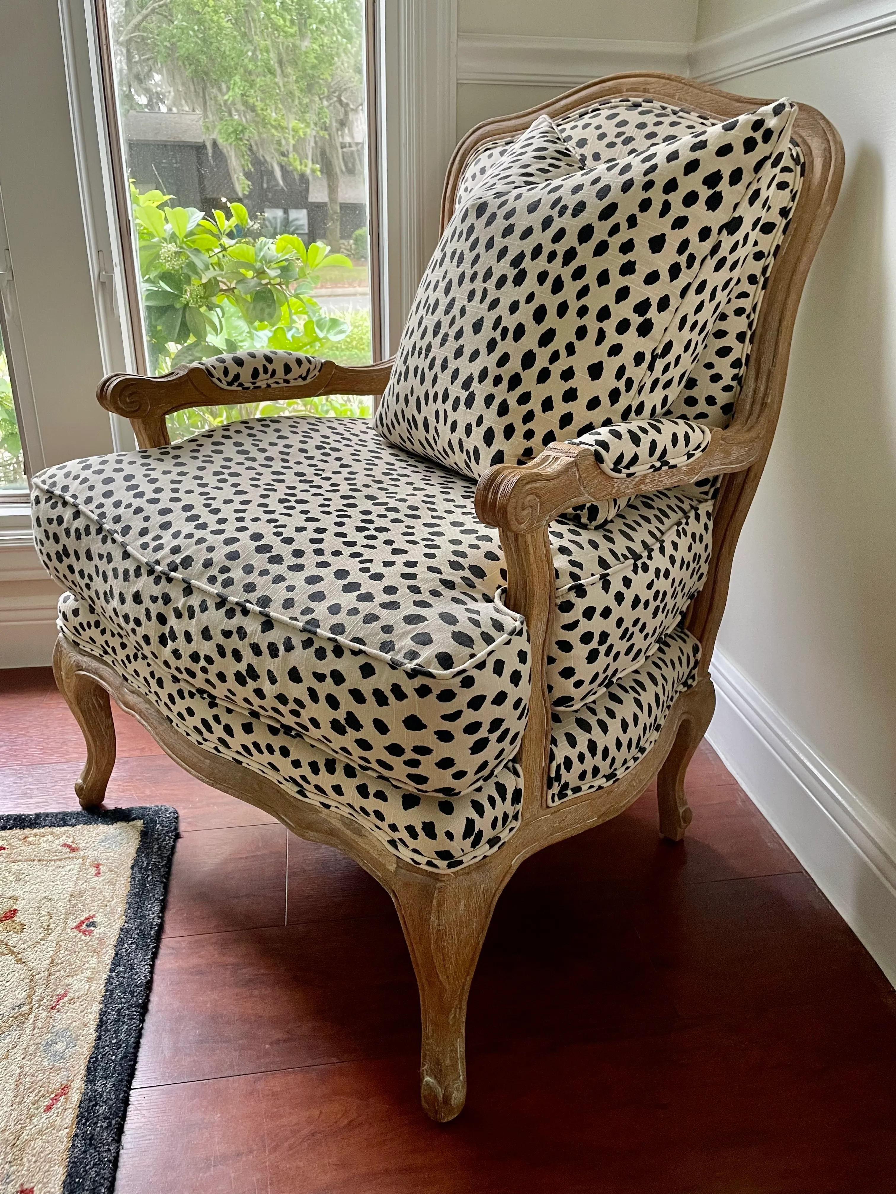 Ballard Designs Leopard Armchair