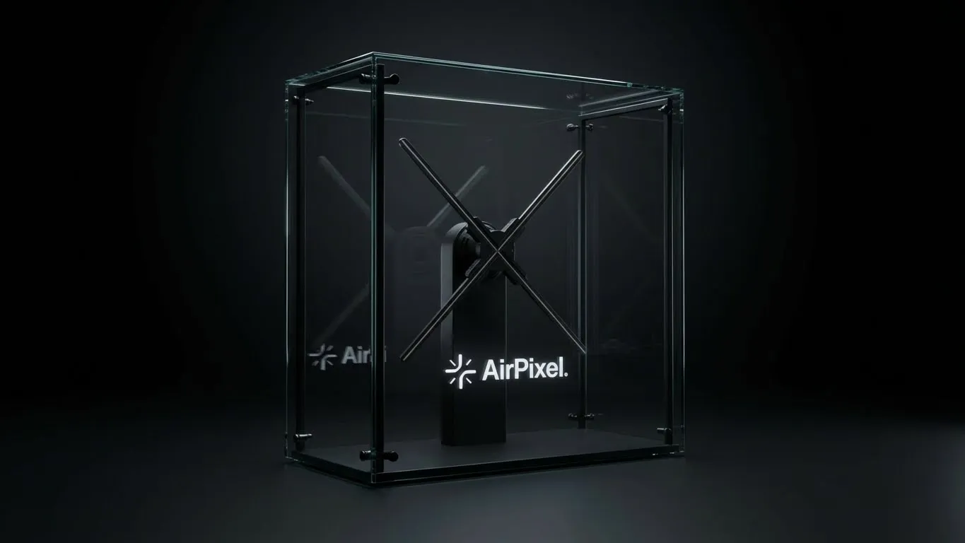 AirPixel Pro - Ventilador holográfico 56 cm