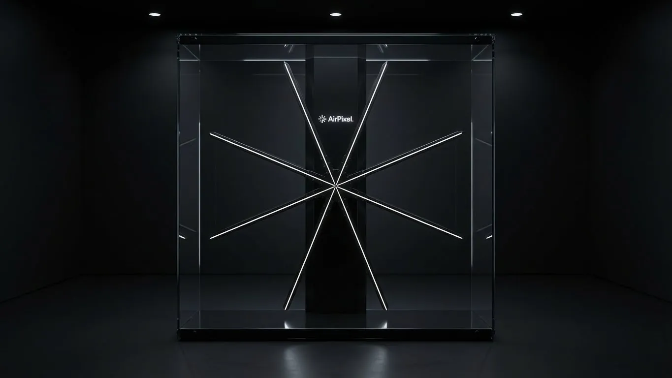 AirPixel MAX - Ventilador Holográfico de 180 CM