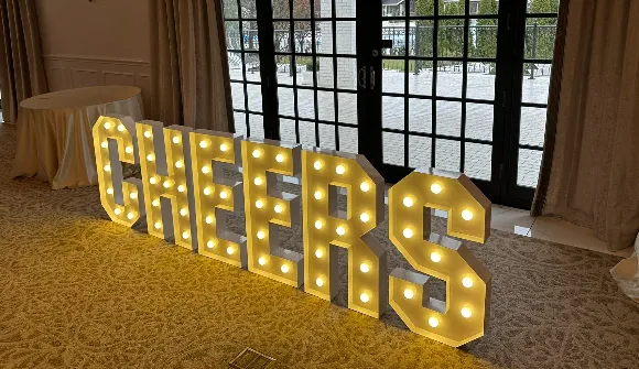 3' Marquee Letters