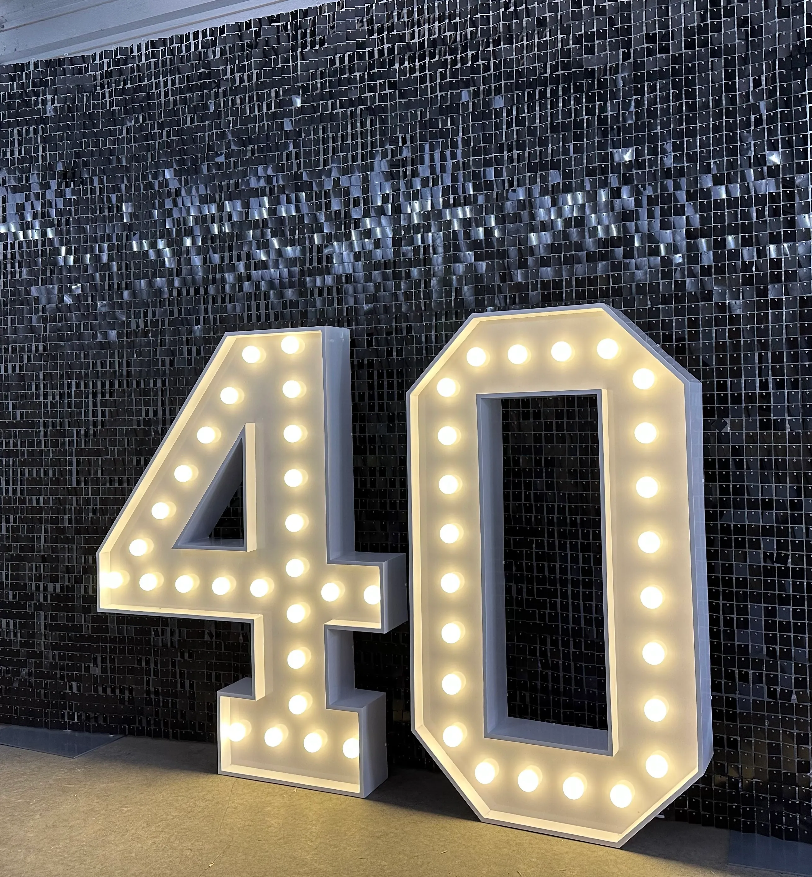 4' Marquee Number - 40