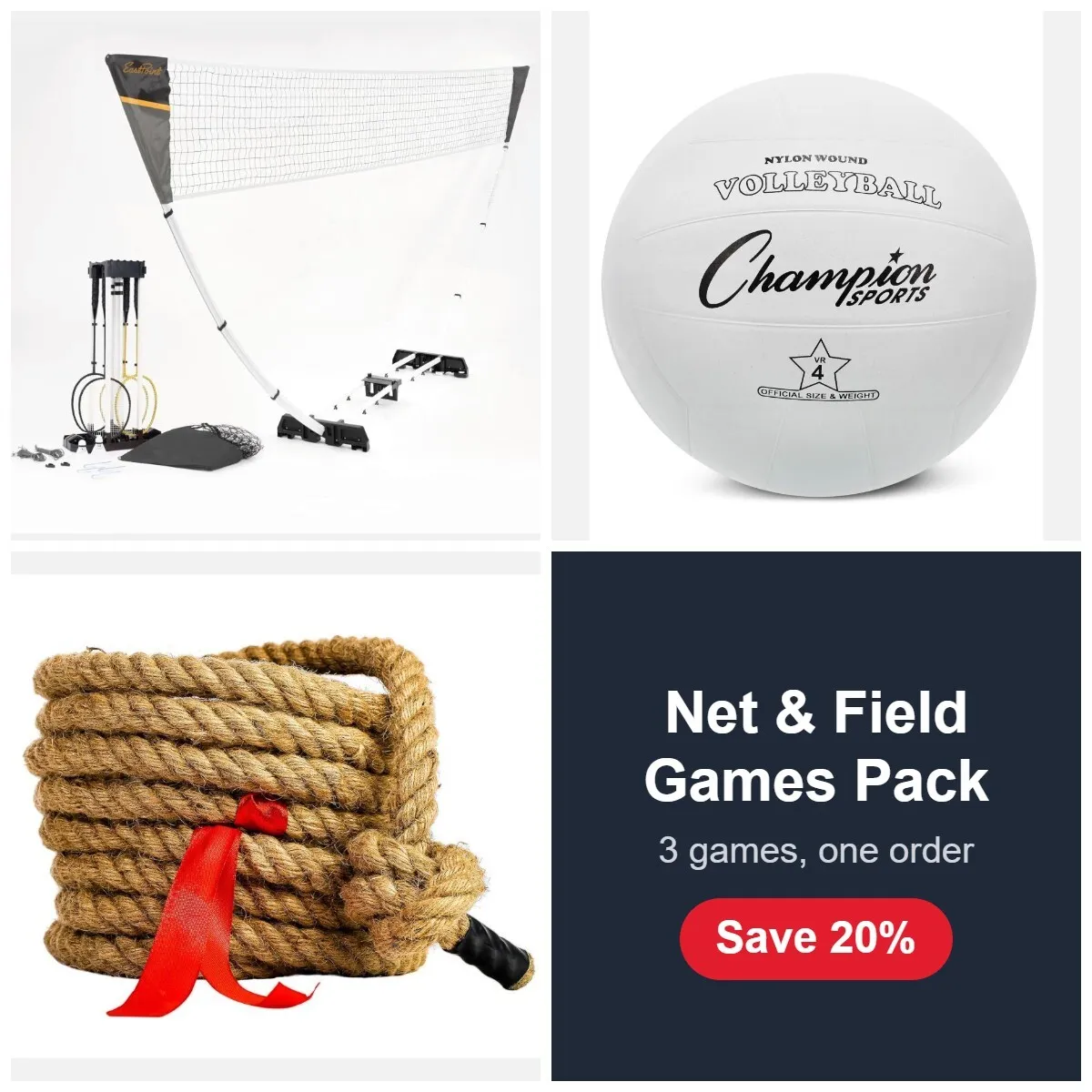 Bundle Deal - Net & Field Games Pack