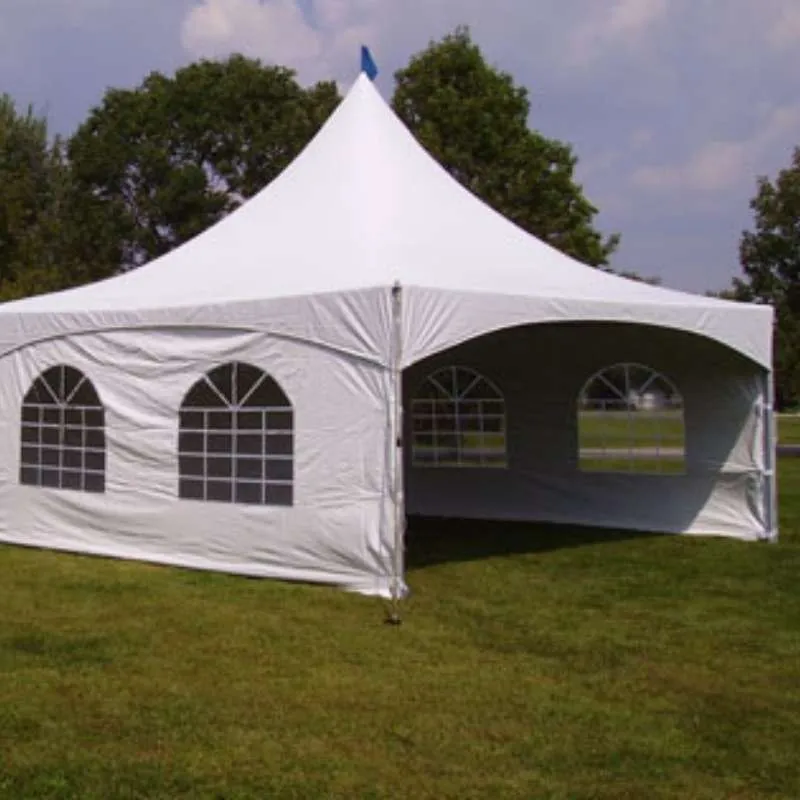 Tent Sidewall with Windows - 20' Section