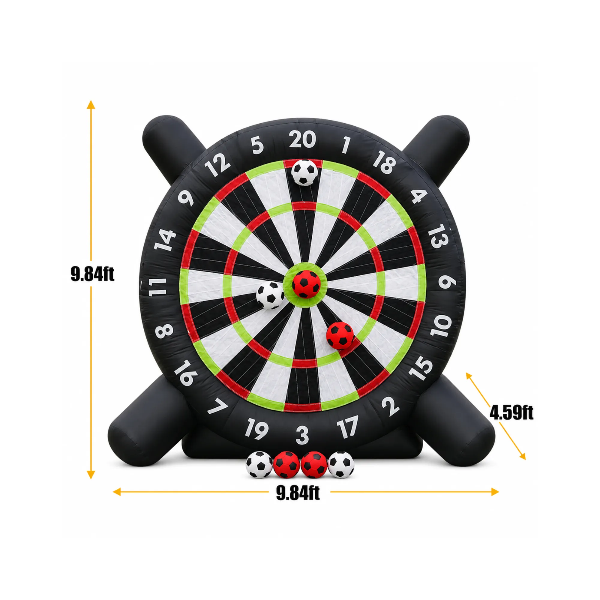 3-in-1 Giant Inflatable Target Game