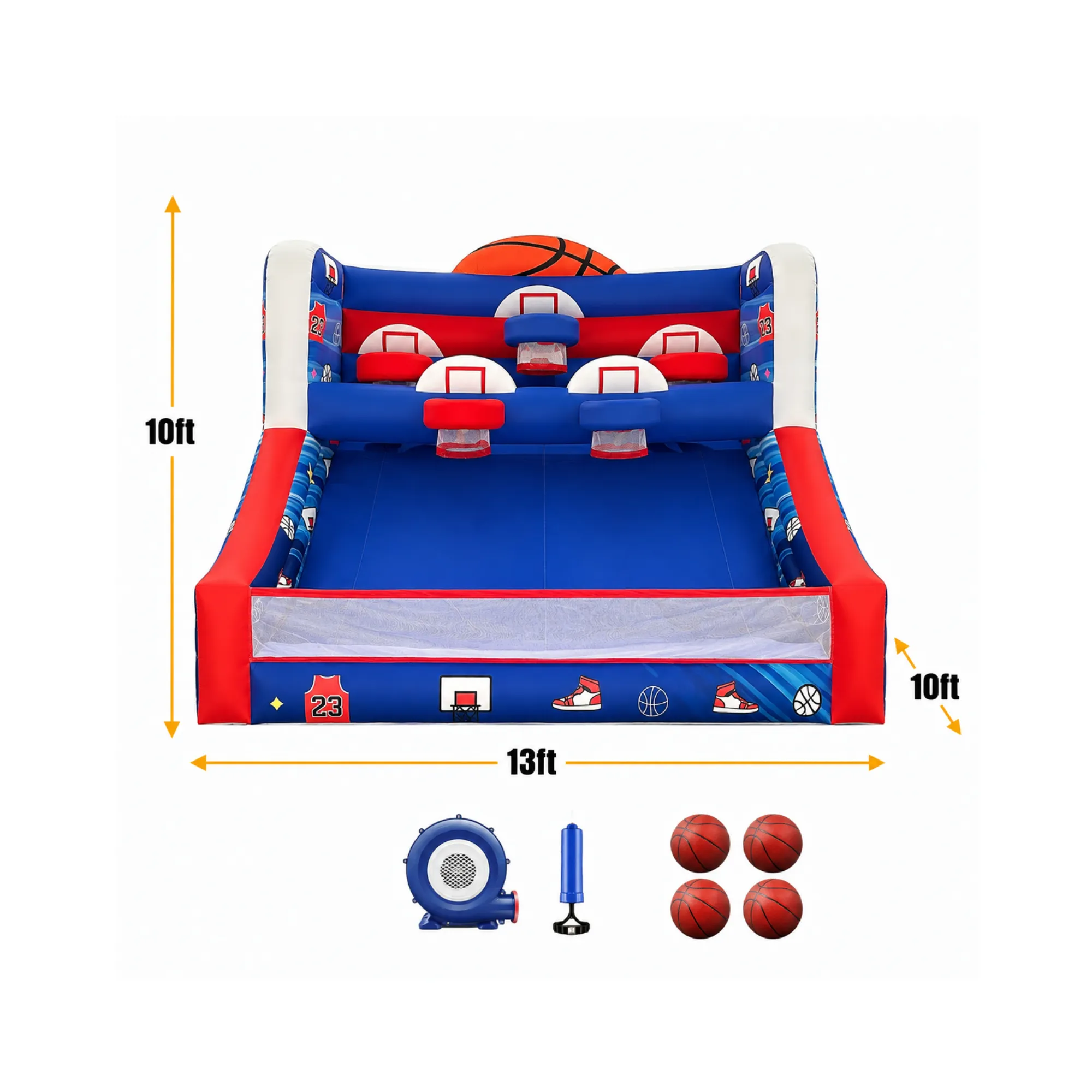 Inflatable Basketball Hoop