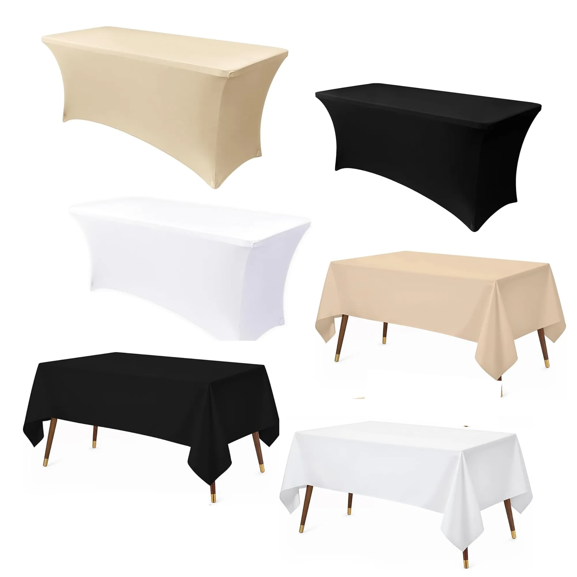 6ft Table Cloth (Polyester and Spandex)