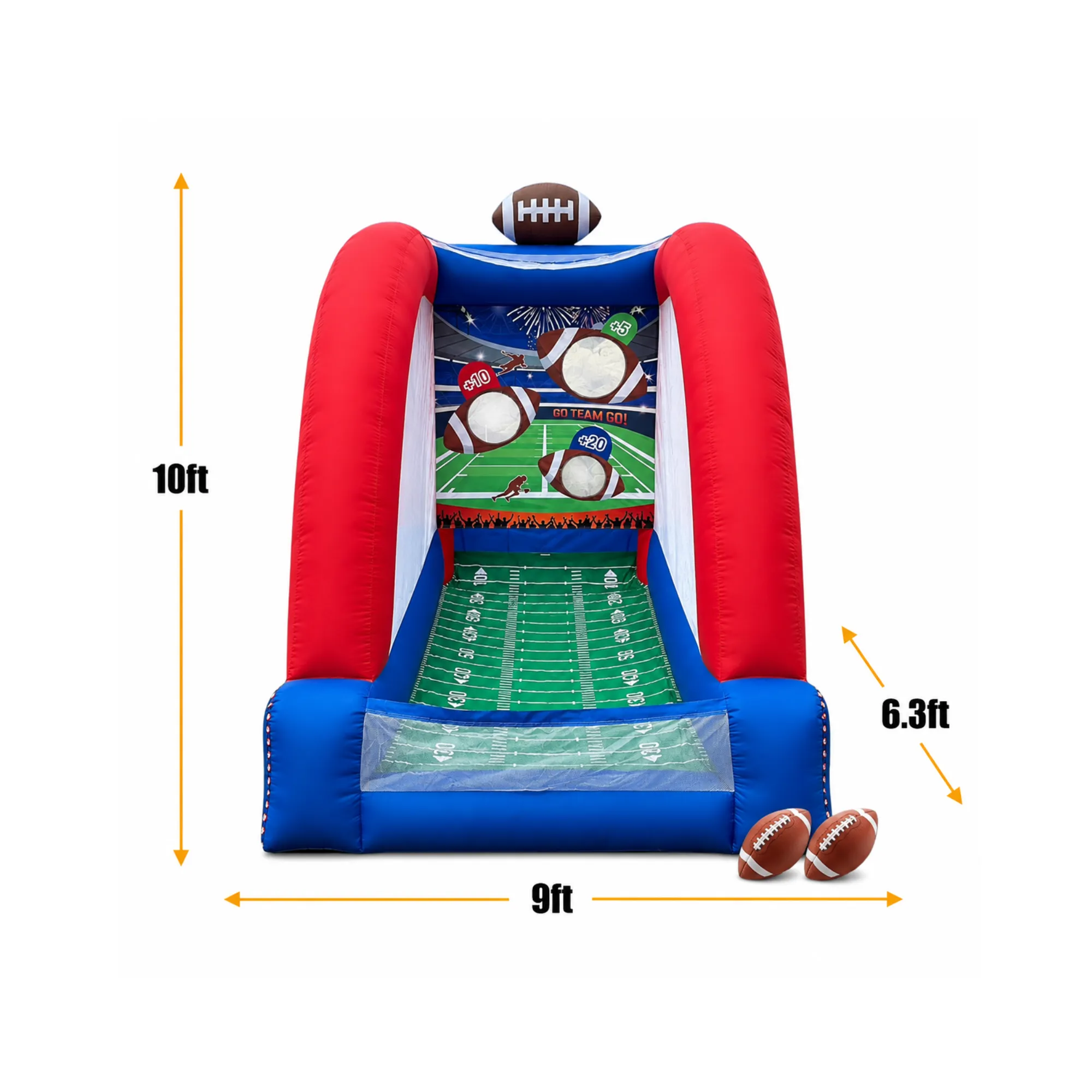 Inflatable Football Throw