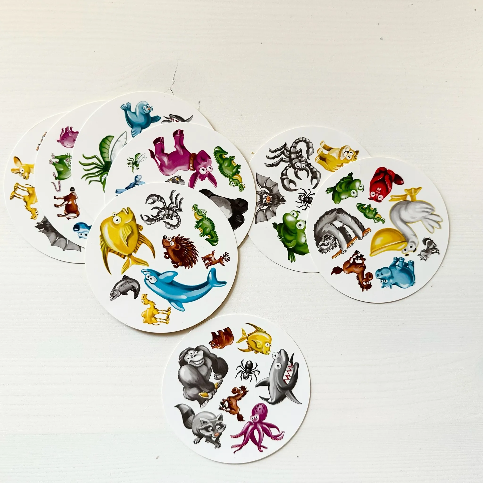 Доббль животные