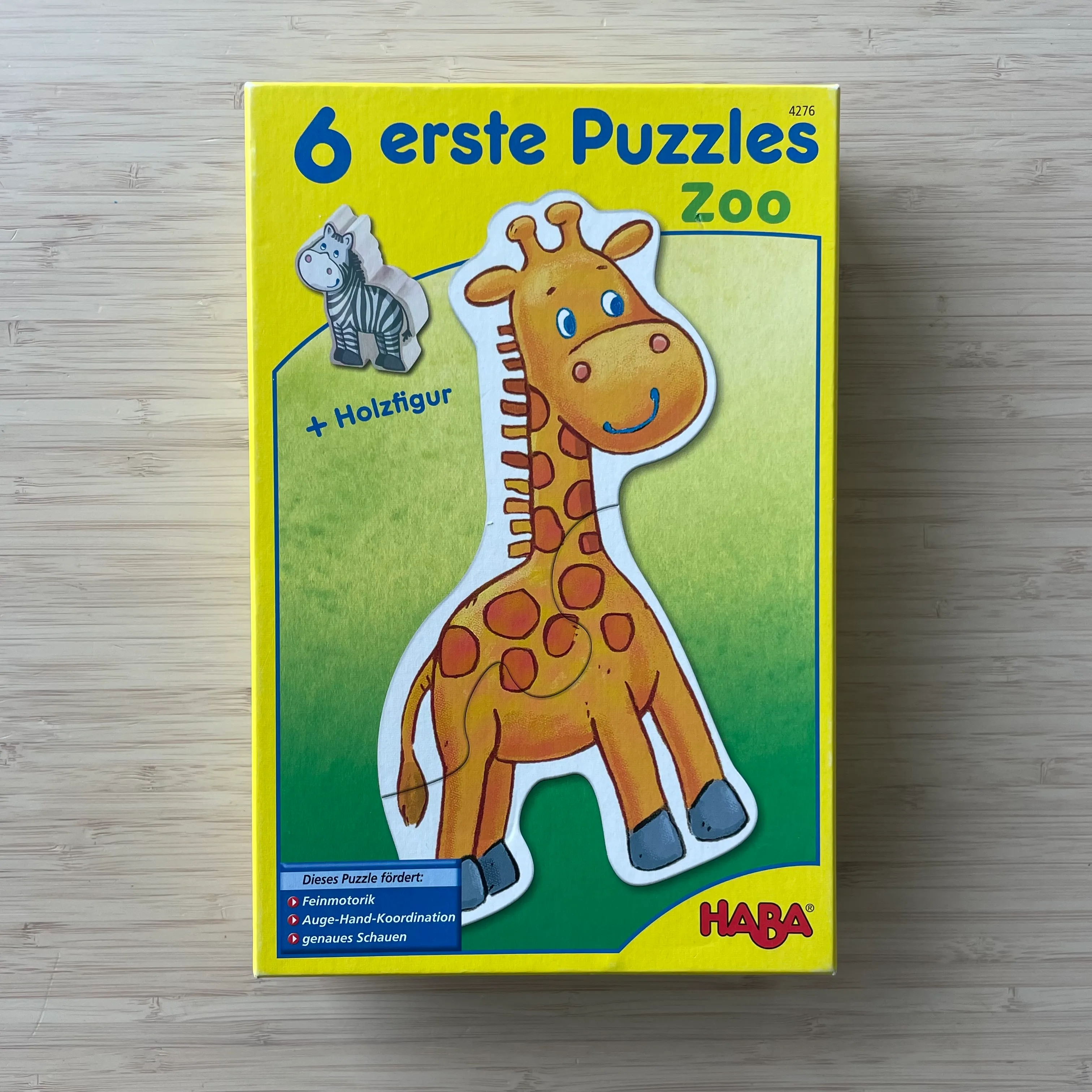 6 erste Puzzles. Zoo