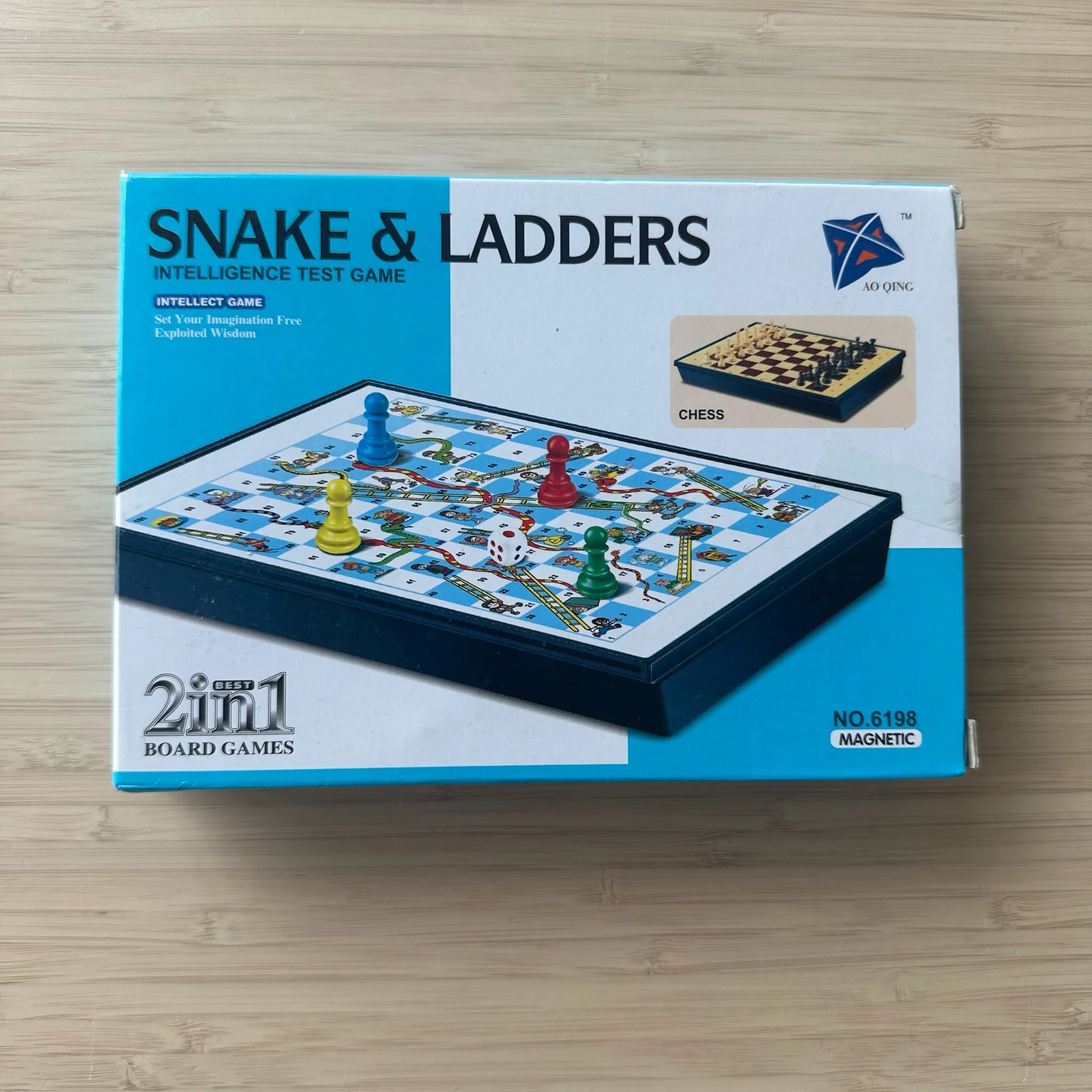 Шахматы и змейка. Дорожный набор