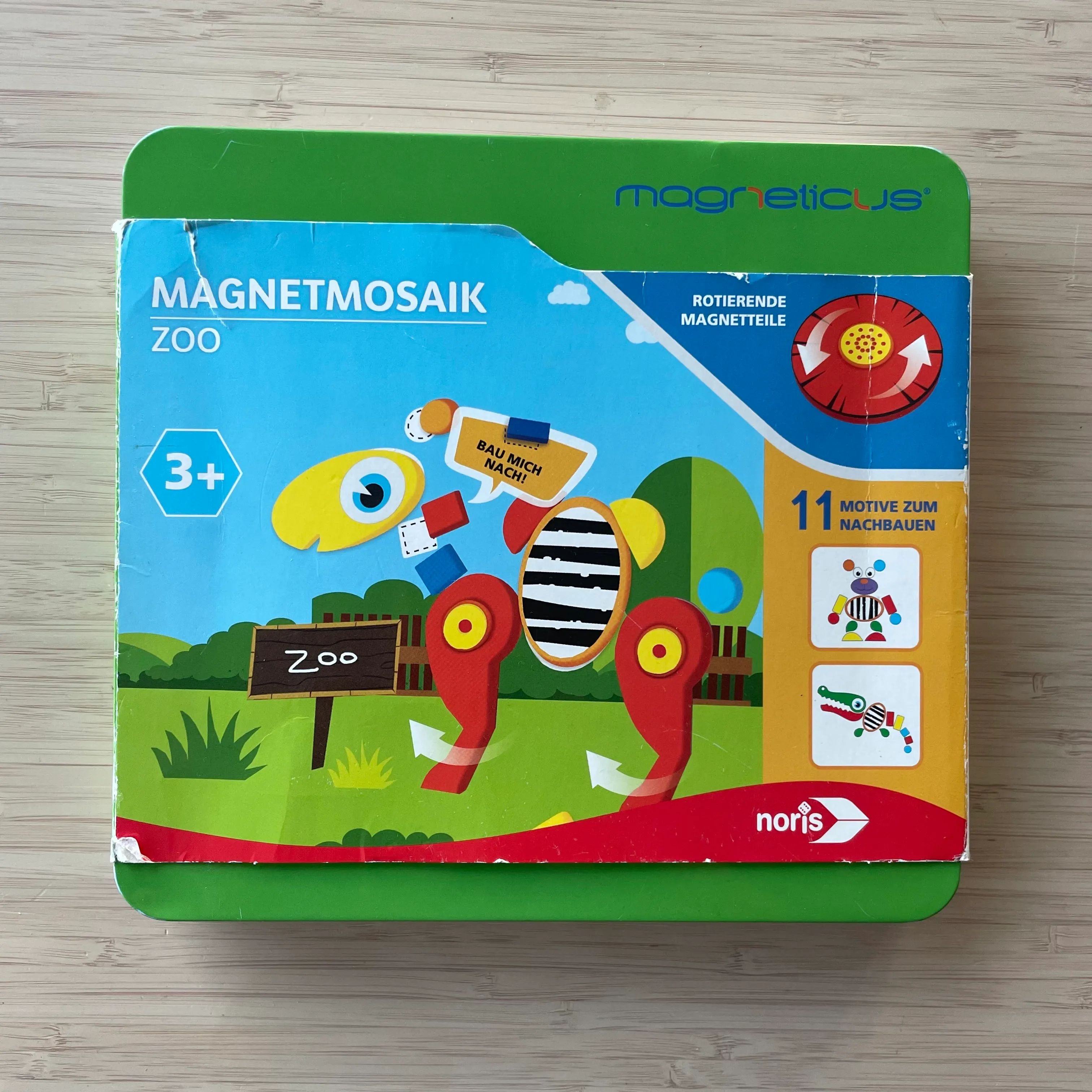 Магнитная мозаика животные