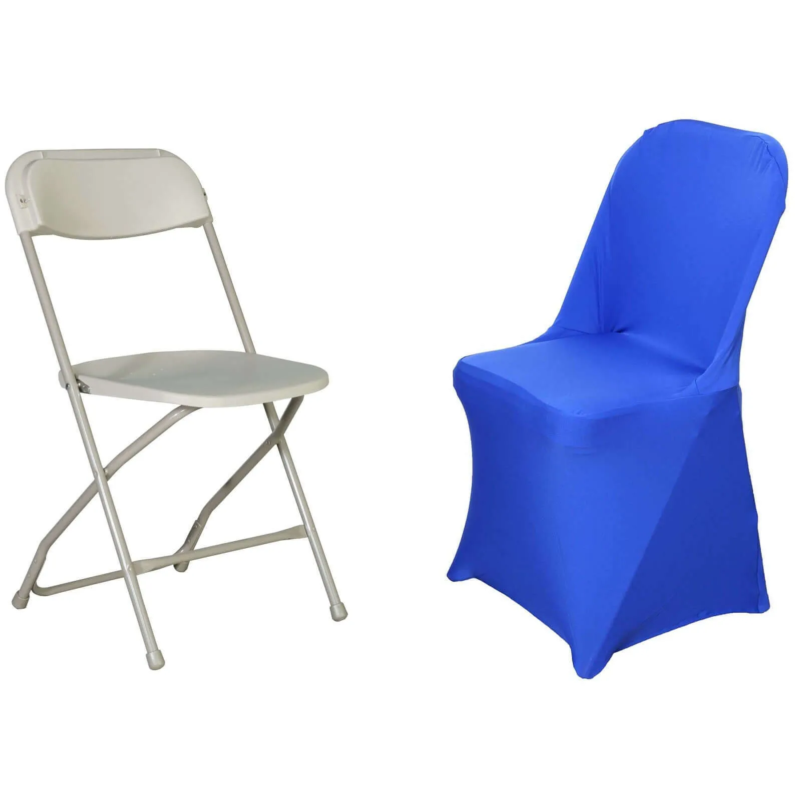 Folding Chair Cover Royal Blue