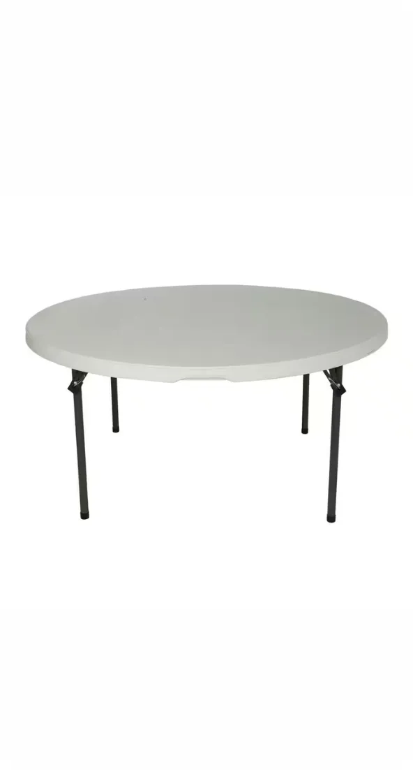 6' Round Folding Table