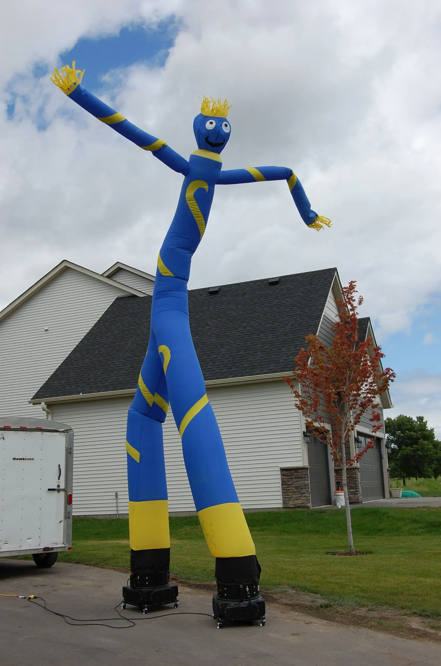 Sky Dancer Blue Two Legged