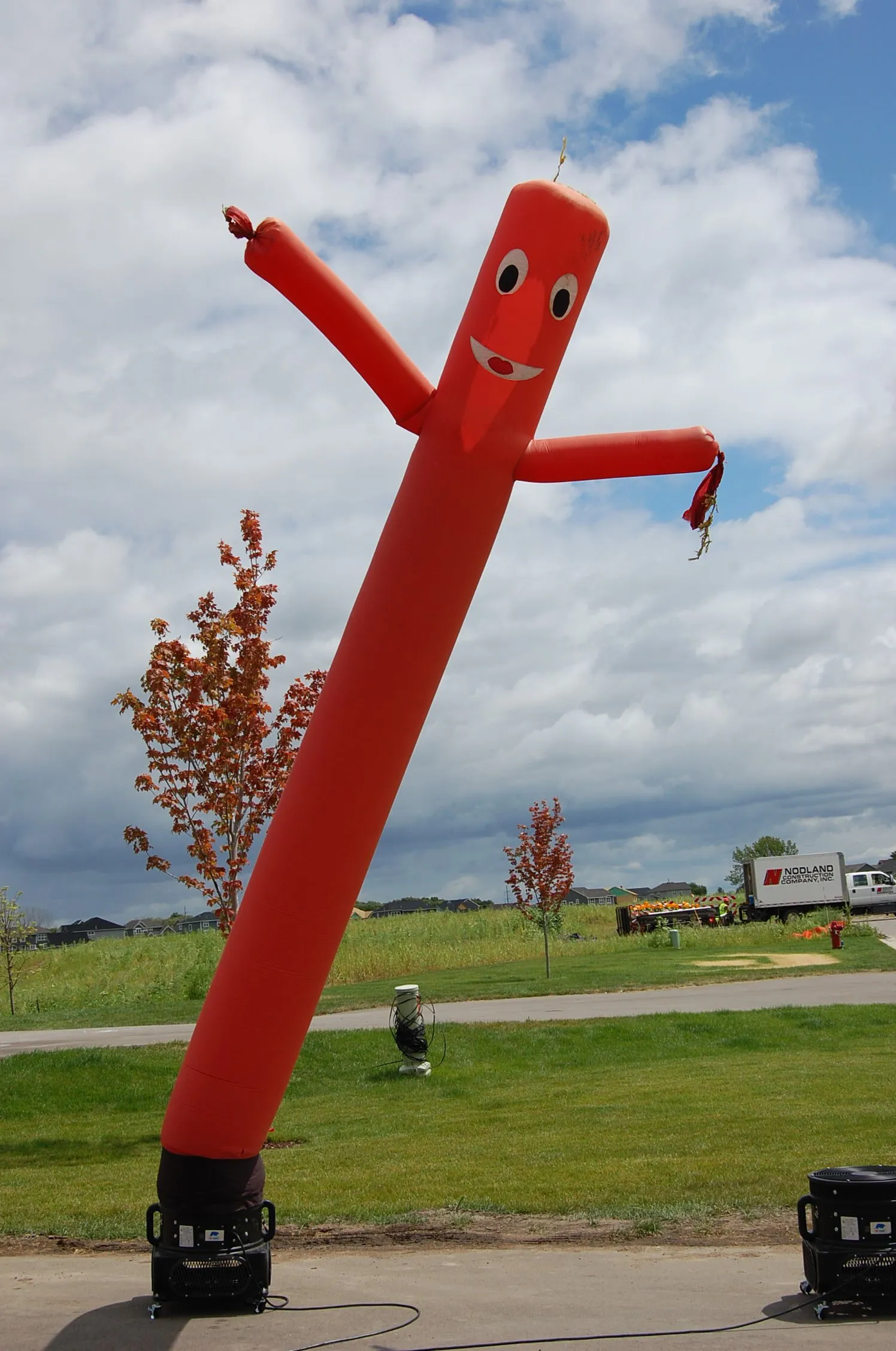 Sky Dancer Red One Legged