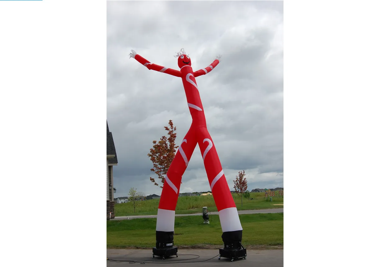 Sky Dancer Red Two Legged