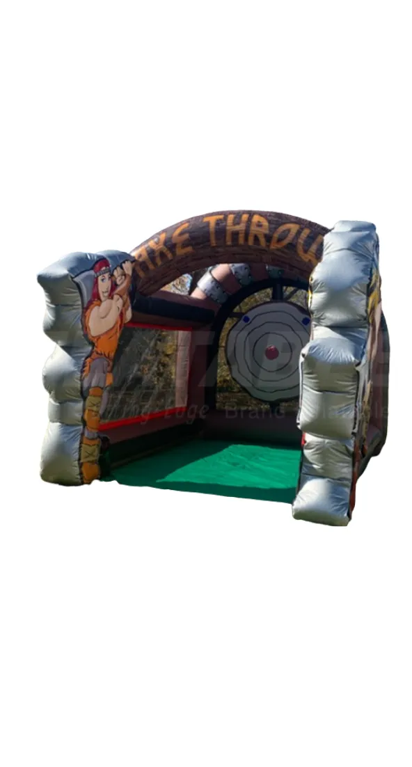 Inflatable Viking Axe Throw