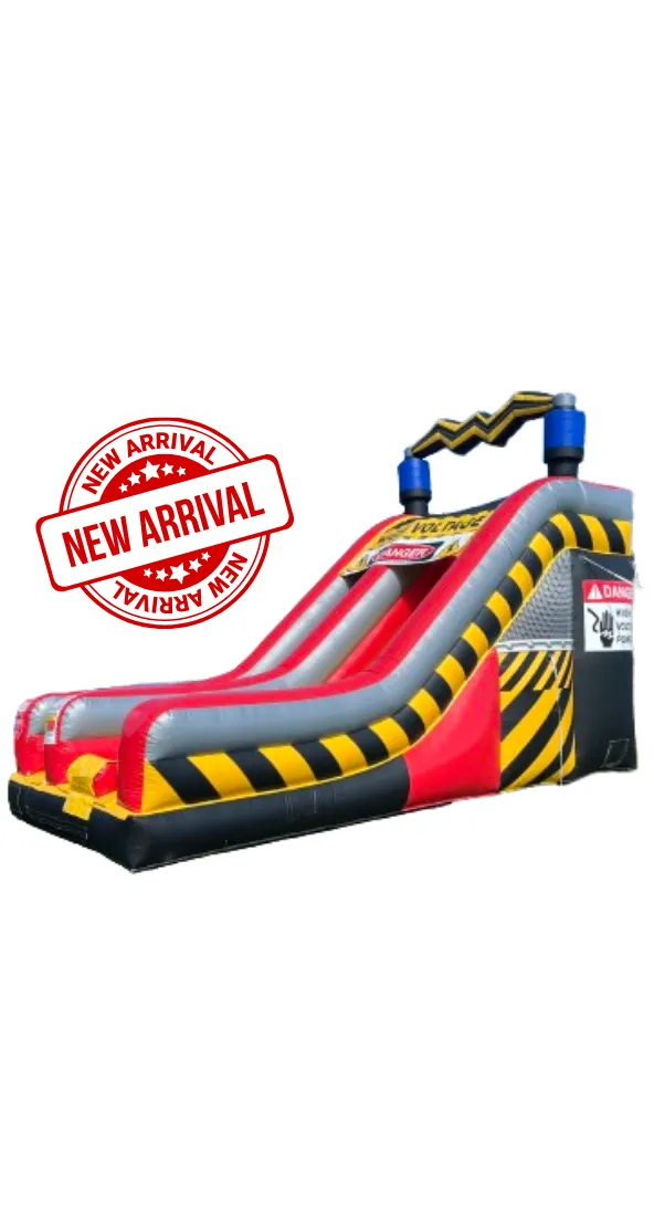 18' High Voltage Slide (Dry)